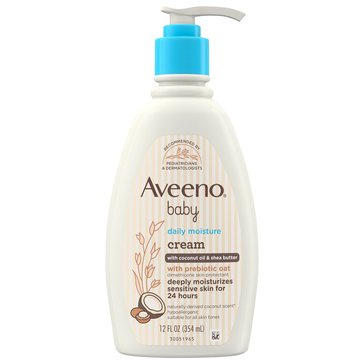 Aveeno Baby Daily Moisture Cream with Coconut Oil and Shea Butter