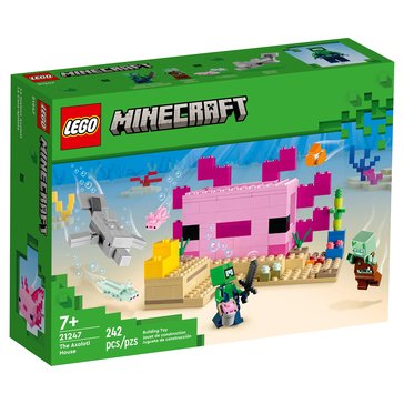 LEGO Minecraft The Axolotl House Building Set 21247