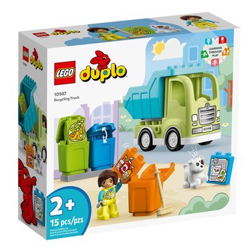 LEGO Duplo Recycling Truck Building Set 10987