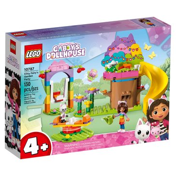 LEGO Gabbys Dollhouse Kitty Fairys Garden Party Building Set 10787