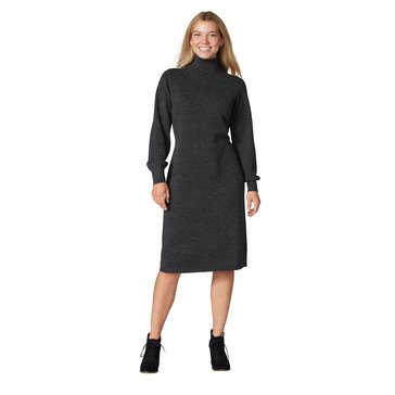 Yarn & Sea Women's Long Sleeve Turtleneck Sweater Dress