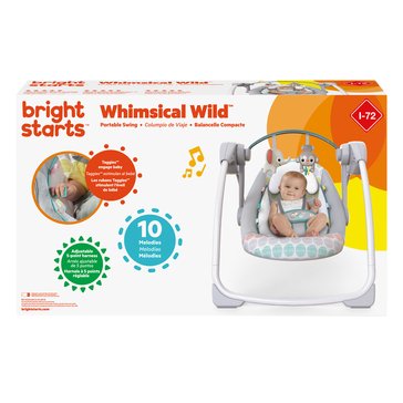 Bright Starts Whimsical Wild Portable Swing