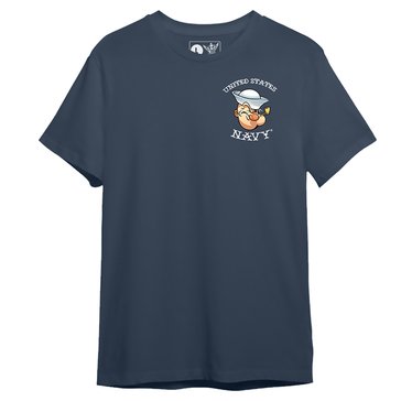 NavalTees Men's Popeye Tattoos Tee