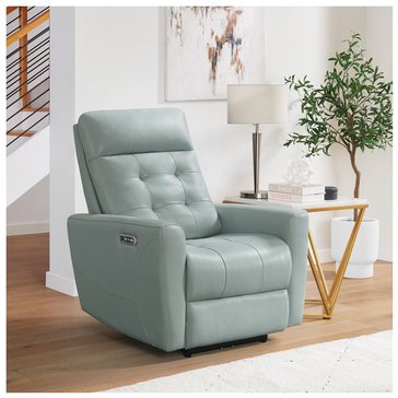 All Star Power Leather Recliner