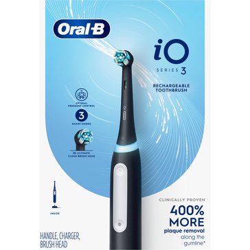 Oral-B iO Series 3 Ultimate Clean Electric Toothbrush with Brush Head and Charger