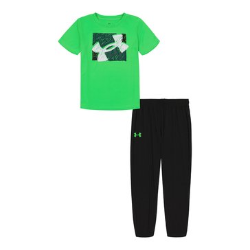 Under Armour Little Boys Scribble Logo Pant Sets