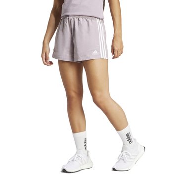 Adidas Women's 3 Stripe Woven Shorts