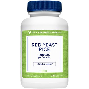 The Vitamin Shoppe Red Yeast Rice Capsule, 240-servings