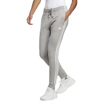 Adidas Women's Essentials 3-Stripess Fitted Cuffed Pants