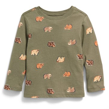 Old Navy Toddler Boys Long Sleeve Cotton Tee