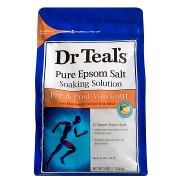 Dr Teals Pre And Post Workout Pure Epsom Salt