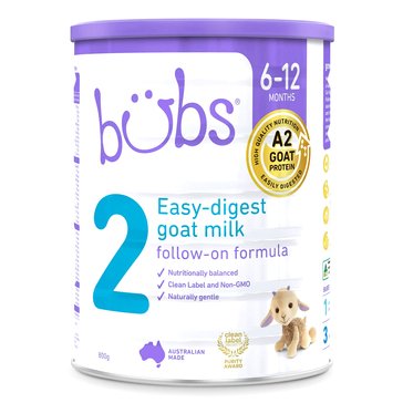 Bubs Goat Milk Follow-on Stage 2 Formula