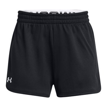 Under Armour Big Girls' Play It Up Mesh Shorts