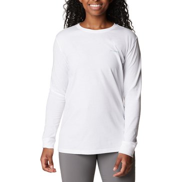 Columbia Women's Plus North Cascades Back Graphic Long Sleeve Tee