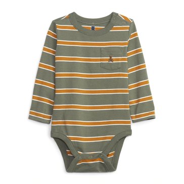 Gap Baby Boys' Stripe Long Sleeve Bodysuit