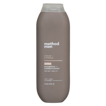 Method Men Cedar and Cypress 2 in 1 Shampoo and Conditioner