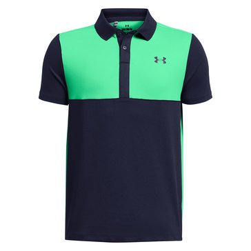 Under Armour Big Boys' Performance Color Block Polo