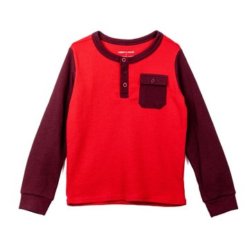 Liberty & Valor Toddler Boys' Pocket Henley