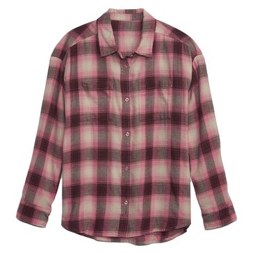 Gap Big Girls' Plaid Flannel Top