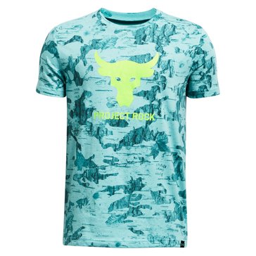 Under Armour Big Boys' Project Rock Printed Tee