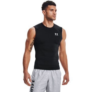 Under Armour Men's Heat Gear Armour Compression Sleeveless Shirt