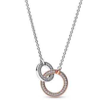 Pandora Signature Intertwined Circles Necklace