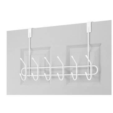 Whitmor 6-Over the Door Storage Hooks