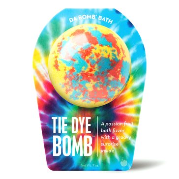 Da Bomb Tie Die Yellow Bath Bomb