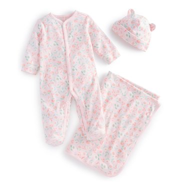 Wanderling Baby Girls' Willow Floral 3-Piece Set