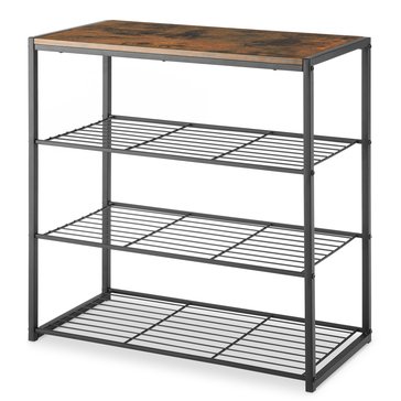 Whitmor Modern Industrial 4-Tier Storage Shelves