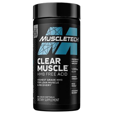 Muscletech Clear Muscle HMB Softgel