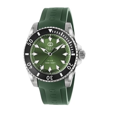 Gucci Men's Dive Rubber Watch