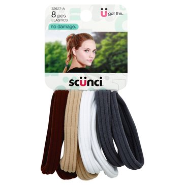 Scunci Textured Hosiery Elastics