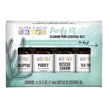 Aura Cacia Purify Essential Oil Kit