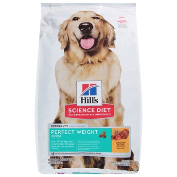 Hills Science Diet Perfect Weight Chicken Recipe Adult Dry Dog Food