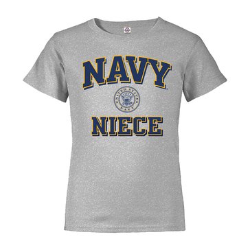 Soffe Navy Niece Youth Short Sleeve Tee