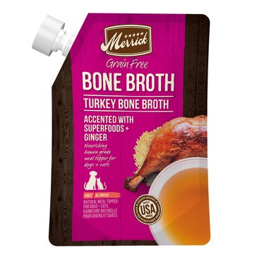 Merrick Bone Broth Turkey Meal Topper For Dogs