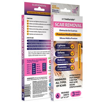Art Naturals Scar Removal Silicone Patches
