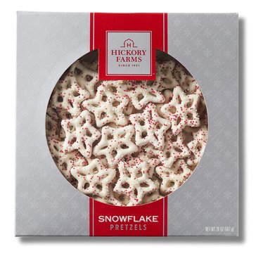 Hickory Farms Snowflake Pretzel Tub, 20oz