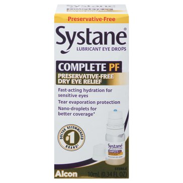 Systane Complete Multi-Dose Preservative Free Lubricant Eye Drops