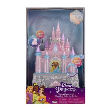 Disney Princess Wishes 100th Celebration Castle Jewelry Box