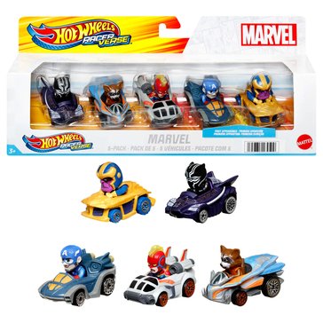 Hot Wheels Racerverse Marvel 5-Pack