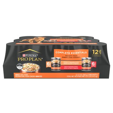 Purina Pro Plan Beef And Vegetable Chicken And Vegetable Wet Dog Food