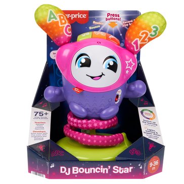 Fisher-Price DJ Bouncin' Beats Interactive Musical Learning Toy