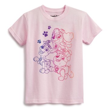 C-Life Little Girls Paw Patrol Wrap Tee