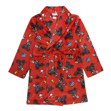 Nintendo Little Boys' Mario World Robe