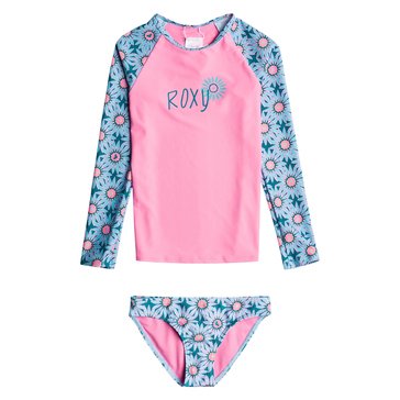 Roxy Little Girl Bold Florals Lycra 2-Piece Swimsuit