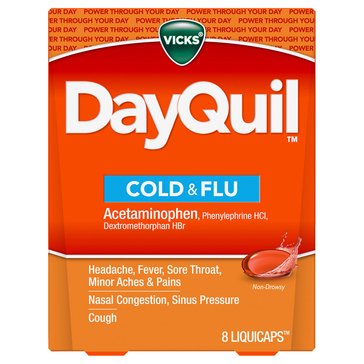 Vicks Dayquil Ultra Multi Symptom Cold and Flu LiquiCaps