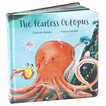 Jellycat  The Fearless Octopus Book