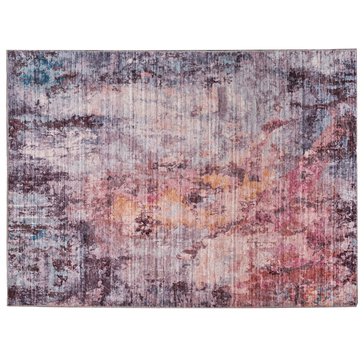 Harbor Home Brampton Abstract Washable Rug